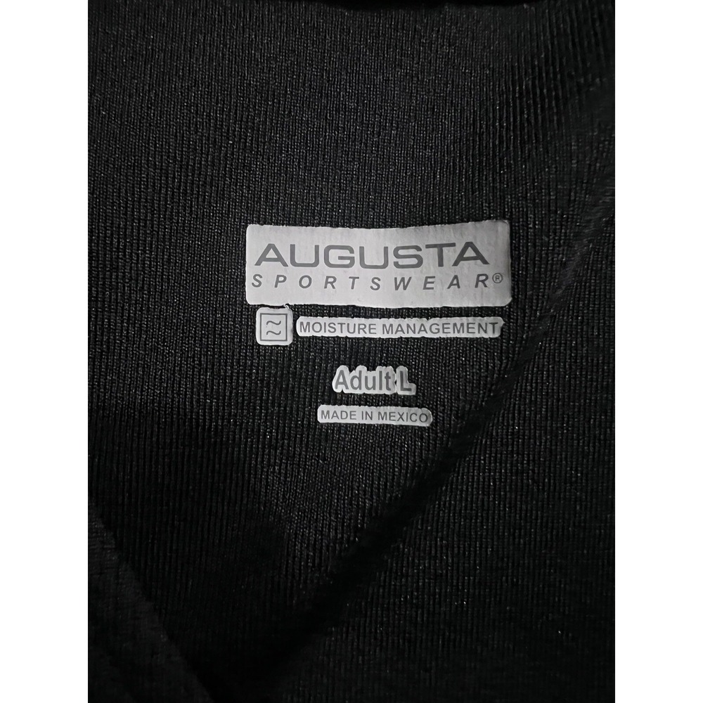 Augusta Sportswear Black Cincinnati Reds Jersey Retro Logo Size‎ Large - Picture 3 of 4